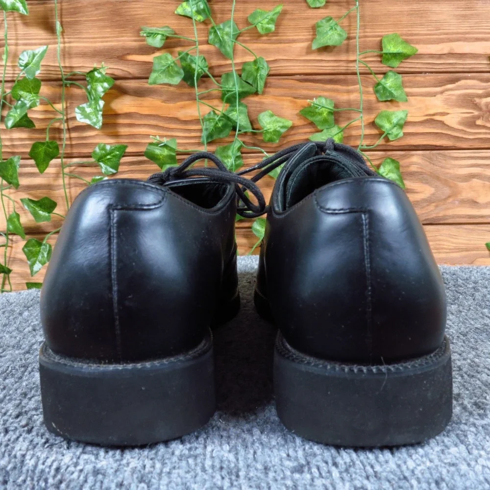 Rockport APM72481 Mens Waterproof Derby Shoes Sz 9.5 M Work Dress Black Leather